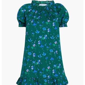 Hill House Home The Katherine Nap Dress 2XL Emerald Space Floral